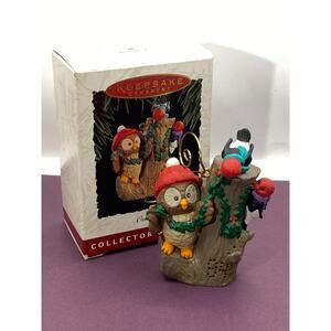 Hallmark Keepsake Ornament Owliver 1994 Hallmark Christmas Ornament